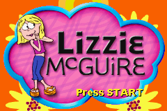 Lizzie McGuire — Title screen