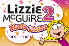 Lizzie McGuire 2 : Lizzie Diaries — Title screen
