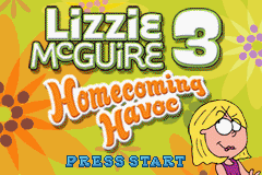 Lizzie McGuire 3 : Homecoming Havoc — Title screen