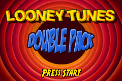 Looney Tunes: Double Pack - Dizzy Driving / Acme Antics — Title screen