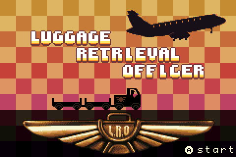 Luggage Retrieval Officer — Title screen