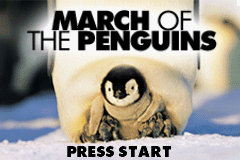 March of the Penguins — Title screen