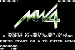 Metal Warrior 4 - Agents Of Metal — Title screen