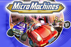 Micro Machines — Title screen