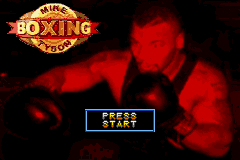 Mike Tyson Boxing — Title screen