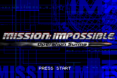 Mission : Impossible : Operation Surma — Title screen