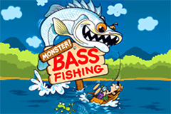 Monster! Bass Fishing — Title screen