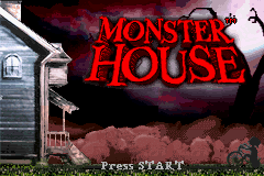 Monster House — Title screen