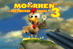 Moorhen 3 : The Chicken Chase! — Title screen