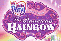 My Little Pony : Crystal Princess, The Runaway Rainbow — Title screen