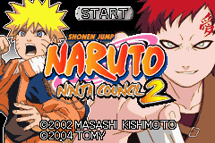 Naruto : Ninja Council 2 — Title screen