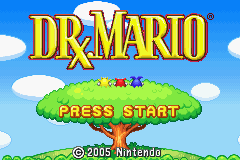Nintendo Puzzle Collection - Dr. Mario — Title screen
