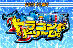 One Piece : Dragon Dream — Title screen