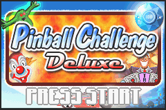 Pinball Challenge Deluxe — Title screen