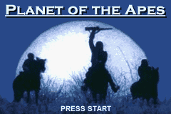 Planet of the Apes — Title screen