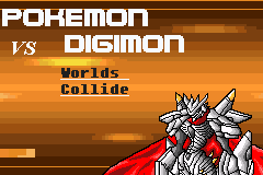 Pokemon : Dark Rising Origins - Worlds Collide — Title screen