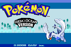 Pokemon : Lugia's Ocean Version — Title screen