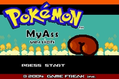 Pokemon : My Ass — Title screen