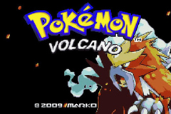 Pokemon : Volcano — Title screen