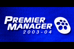 Premier Manager 2003-04 — Title screen