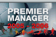 Premier Manager 2005-2006 — Title screen