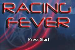 Racing Fever — Title screen