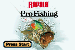 Rapala Pro Fishing — Title screen