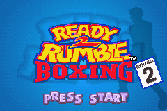 Ready 2 Rumble Boxing: Round 2 — Title screen