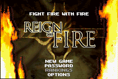 Reign of Fire — Title screen