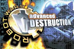 Robot Wars : Advanced Destruction — Title screen