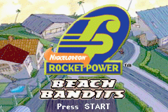 Rocket Power : Beach Bandits — Title screen