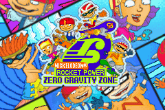 Rocket Power : Zero Gravity Zone — Title screen