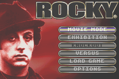 Rocky — Title screen