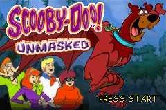 Scooby-Doo! : Unmasked — Title screen