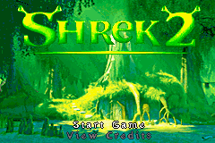 Shrek 2 — Title screen