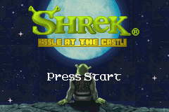 Shrek : Hassle at the Castle — Title screen