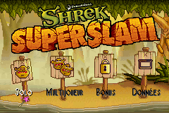 Shrek SuperSlam — Title screen