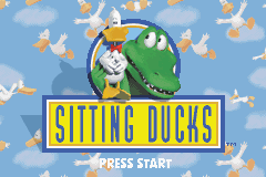 Sitting Ducks — Title screen