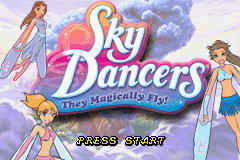 Sky Dancers — Title screen