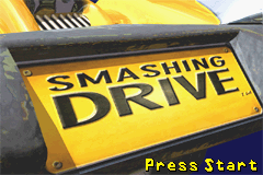 Smashing Drive — Title screen