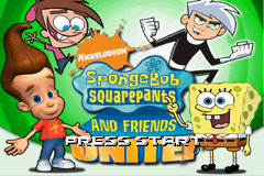 SpongeBob SquarePants and Friends Unite! — Title screen