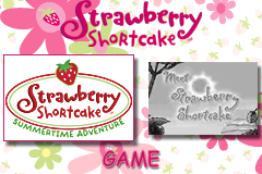 Strawberry Shortcake : Summertime Adventure, Special Edition — Title screen