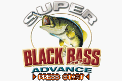 Super Black Bass Advance — Title screen