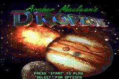 Super Dropzone : Intergalactic Rescue Mission — Title screen