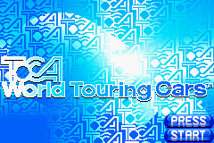 TOCA World Touring Cars — Title screen