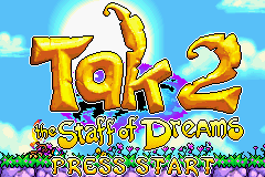 Tak 2 : The Staff of Dreams — Title screen
