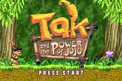 Tak and the Power of Juju — Title screen