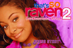 That's So Raven 2 : Supernatural Style — Title screen