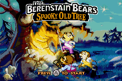 The Berenstain Bears and the Spooky Old Tree — Title screen