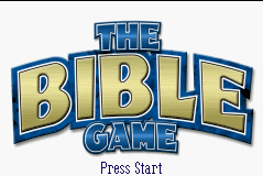 The Bible Game — Title screen